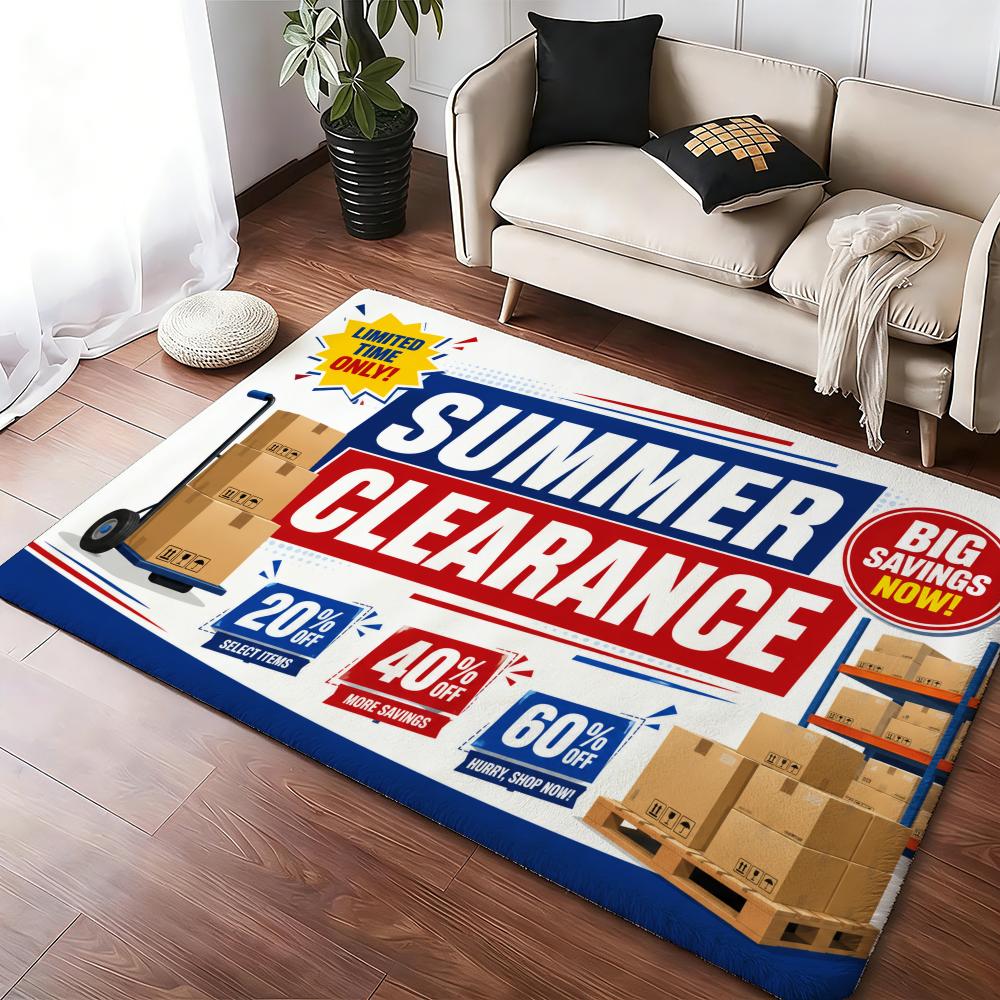 Home Textiles Sale - 여름 클리어런스 세일 바닥 매트 부드럽고