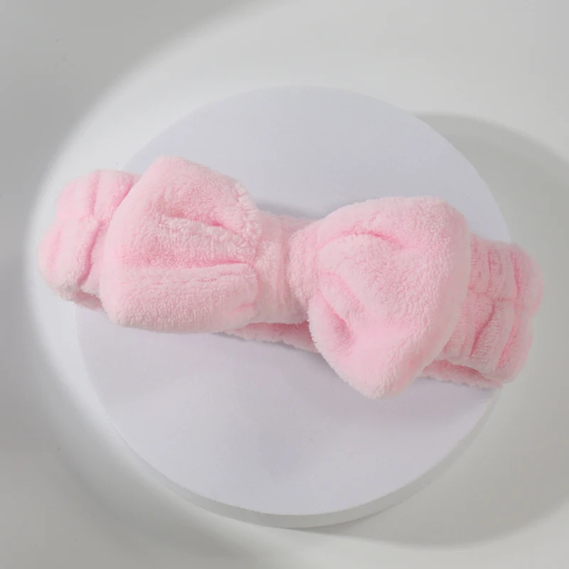 리본 헤어밴드 손목밴드 세트 타월 탄력 부드러운 세안  - Home Textiles Face Towel 리뷰 및 가격