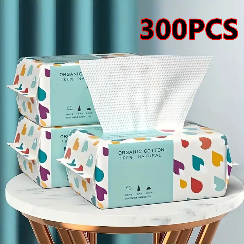 100/300PCS 일회용 두꺼운 100% 면 페이스  - Home Textiles Face Towel 리뷰 및 가격