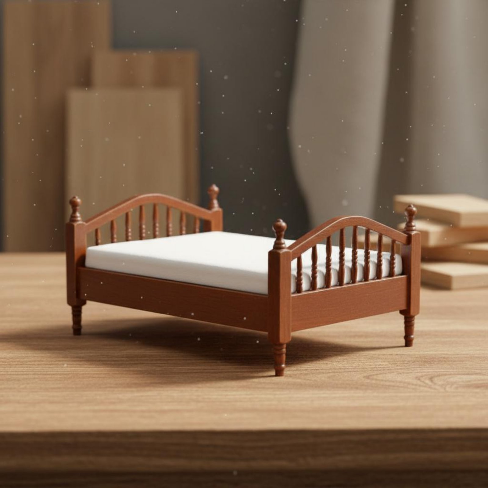 1:12 스케일 침대 섬유 침구 인형 집 침대 장난감  - Home Textiles & Decorations 리뷰 및 가격